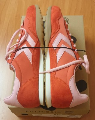 Deportivas Hummel Mujer Naranja y Rosa