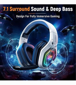50 unidades/Ozeino DW810 Cascos Gaming /PS5,PS5/Pc