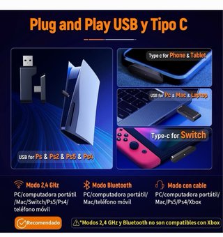 50 unidades/Ozeino DW810 Cascos Gaming /PS5,PS5/Pc