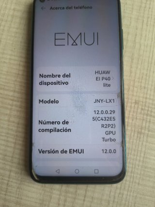 Huawei P40 Lite Verde