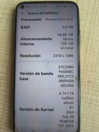 Huawei P40 Lite Verde