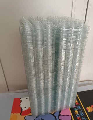 100 Hueveras Codorniz Plástico