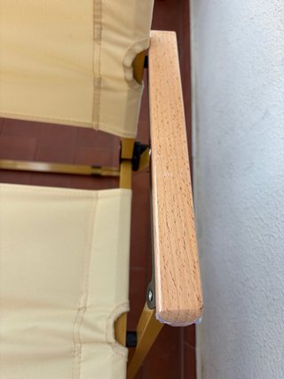 Sillas de playa Plegable Beige
