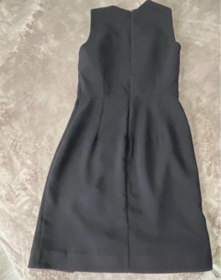 Vestido Negro Mango Talla S