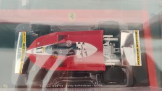 Miniatura Ferrari 312 T3 Scheckter 1979 (1/24)