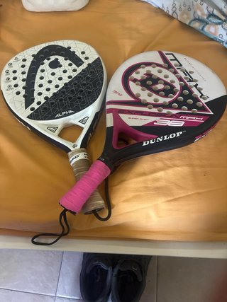 Pack 2 Palas Padel Dunlop Max 38