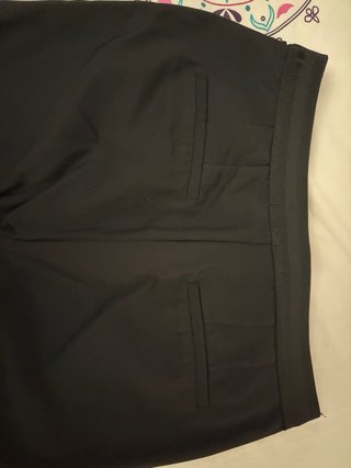 Pantalón de traje Zara negro ajustado