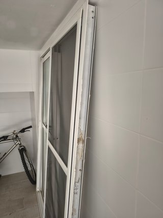 Puerta corredera doble cristal 2.10x1.50 metros