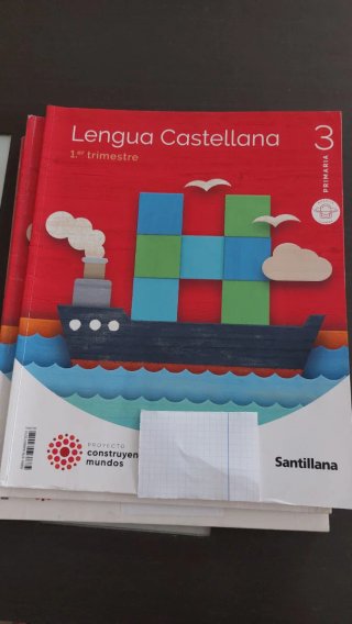 Libro lengua castellana Santillana 3° primaria