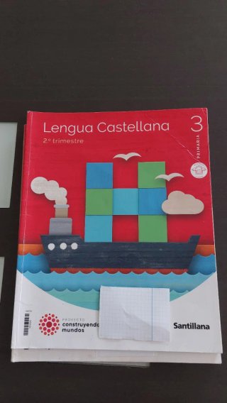 Libro lengua castellana Santillana 3° primaria