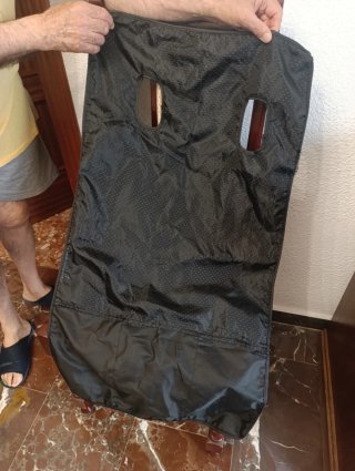 Protector silla coche negro
