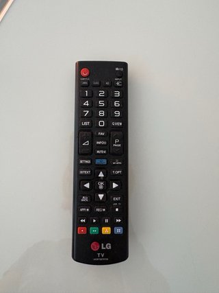 LG TV Plata/Blanco