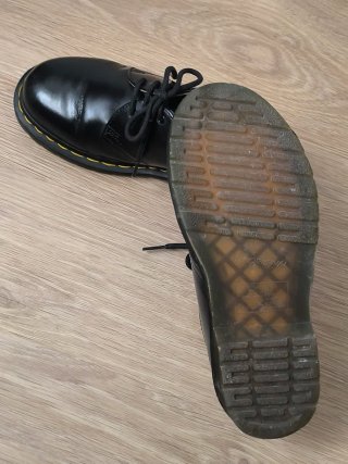 Zapatos Dr. Martens Piel Mujer Negro