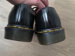 Zapatos Dr. Martens Piel Mujer Negro