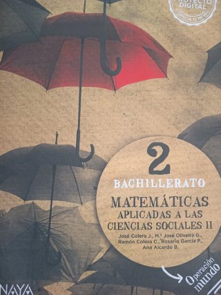 Matemáticas aplicadas a las Ciencias Sociales I...