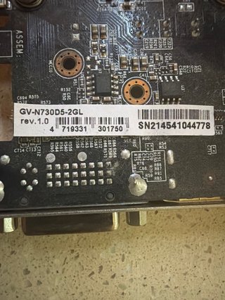 Tarjeta Grafica Nvidia Gforce GT 730 2Gb