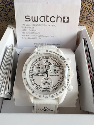 Omega x Swatch MoonSwatch Bianco