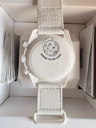 Omega x Swatch MoonSwatch Bianco