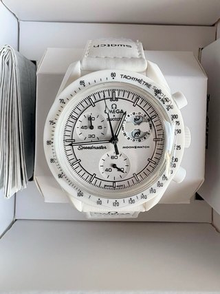 Omega x Swatch MoonSwatch Bianco