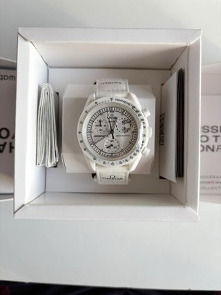Omega x Swatch MoonSwatch Bianco