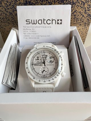Omega x Swatch MoonSwatch Bianco