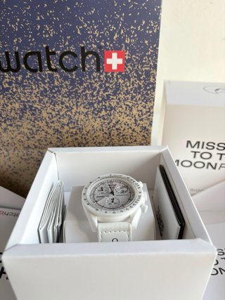 Omega x Swatch MoonSwatch Bianco