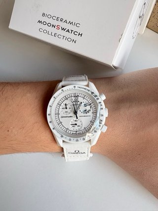 Omega x Swatch MoonSwatch Bianco