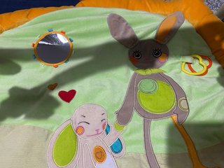 Manta de juego para bebé con arco