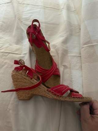 Alpargatas Casteller Talla 38 Rojas