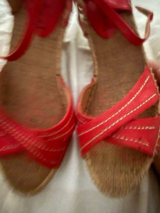 Alpargatas Casteller Talla 38 Rojas