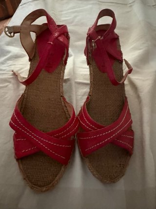 Alpargatas Casteller Talla 38 Rojas