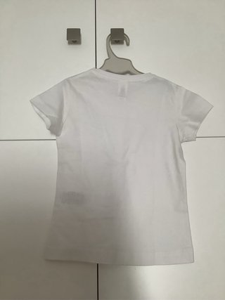 Camiseta Roly talla 1-2 años básica blanca cómoda
