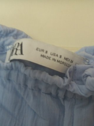 Pantaloni palazzo Zara vita elasticizzata S