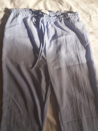 Pantaloni palazzo Zara vita elasticizzata S