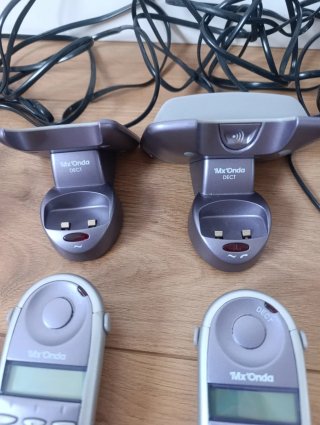 Dúo Teléfonos Inalámbricos Mx Onda DECT