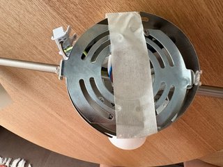 Lámpara de techo tres focos