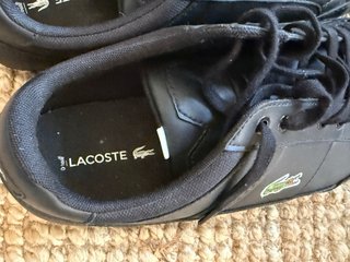 Zapatos Lacoste Hombre Talla 42 Negros