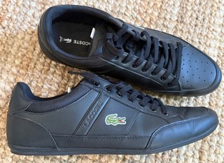 Zapatos Lacoste Hombre Talla 42 Negros