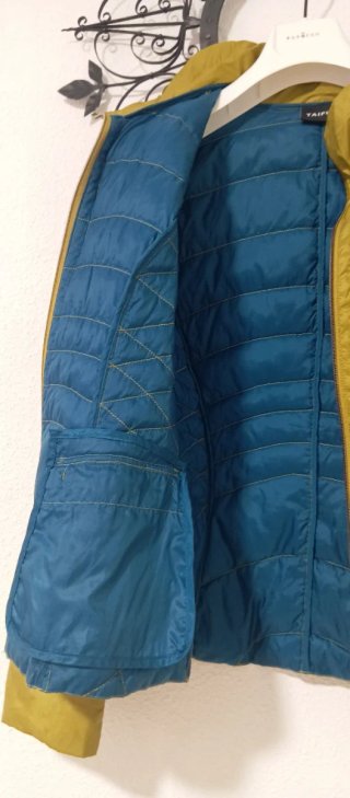 Chaqueta plumífero mujer Taifun verde oliva