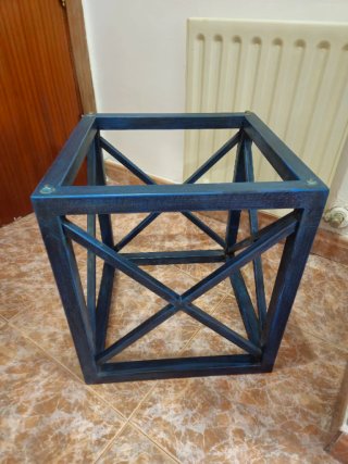 Mesa y Sillas de comedor Forjadas