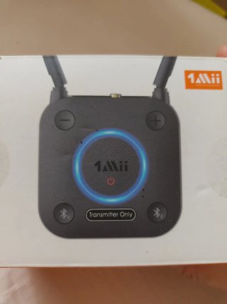 1Mii B06TX Transmisor Bluetooth Negro