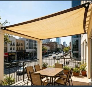 Toldo Vela Malla Sombra Rectangular 3X5