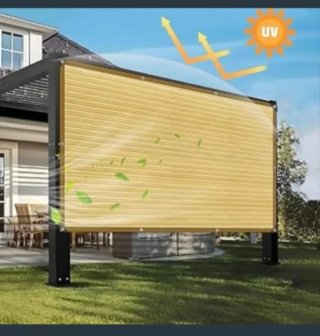 Toldo Vela Malla Sombra Rectangular 3X5