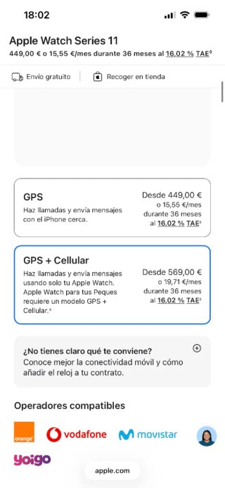 Apple Watch Serie 11 42MM//BAT100%!!GARANTIA!!