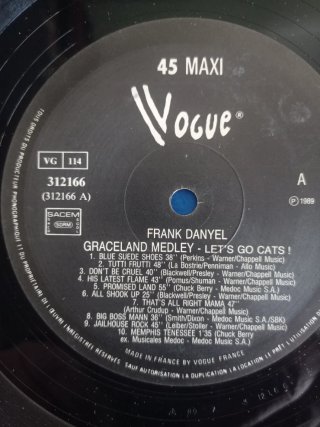 Disco Vinilo Frank Danyel - Let's Go Cats!