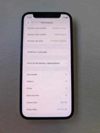 OFFERTA‼️iPhone 12 Mini blu 128GB 75% Batteria Appl