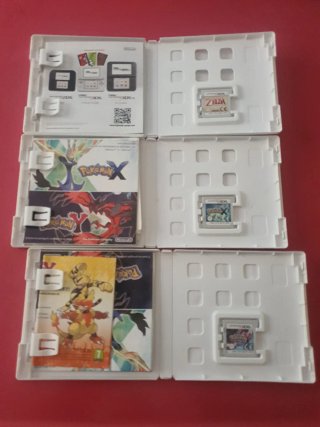 Pacchetto 3 Giochi Nintendo 3DS: Zelda, Pokémon X, Y