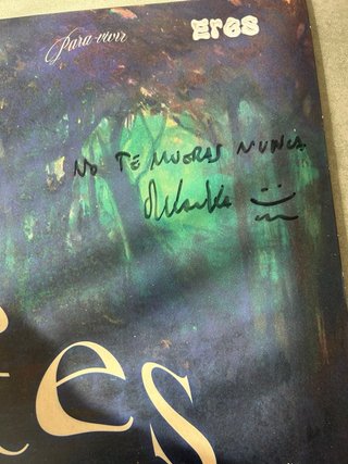 Vinilo El Kanka Cosas de los vivientes firmado
