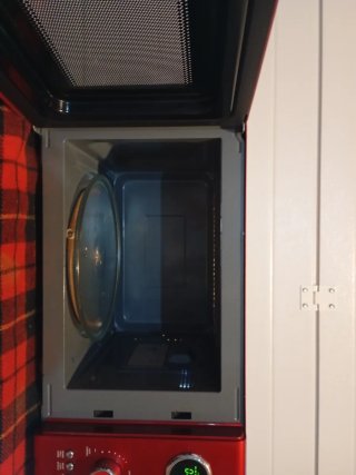 Microondas Klarstein Rojo 1200w