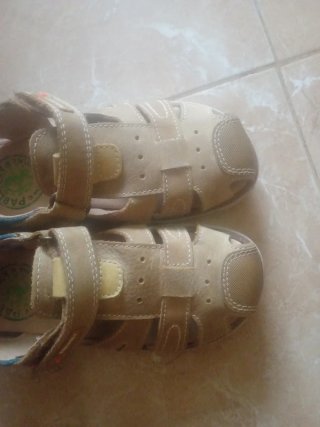 Sandalia niño piel pabloski talla 31